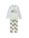 Cerda Pijama Largo Interlock Mickey Mouse Rosa Talla 24 Meses