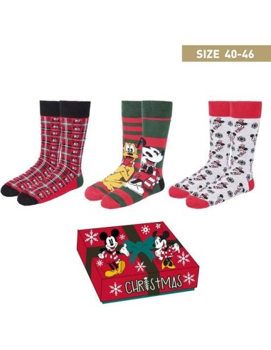 cerda_pack_de_3_calcetines_mickey_&_minnie_navidad_multicolor_talla_40-46_8445484040135_barato