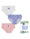 Cerda Pack de Braguitas para Niña Stitch 3 Piezas Multicolor Talla 4-5 Años
