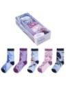 Cerda Pack de Calcetines Frozen Ii para Niñas, 5 Piezas, Talla 23/25