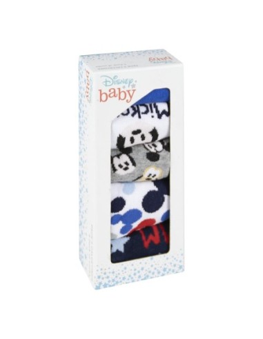 Pack De Calcetines CERDA Mickey Mouse 5 Piezas Talla T19/20 | Kiwiku