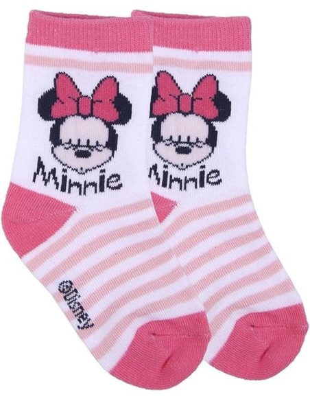 cerda_pack_calcetines_minnie_mouse_5_piezas_talla_15/16_multicolor_para_bebé_8427934571086_barato