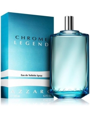 AZZARO Chrome Legend Eau De Toilette 125ml Para Hombre - Perfume Fresco y Amaderado