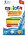 Carioca Témpera Sólida Temperello Colores - Caja de 6