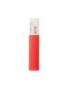 Maybelline New York Superstay Matte Ink Pintalabios Mate de Larga Duración Tono 25 Naranja Intenso 5 Ml
