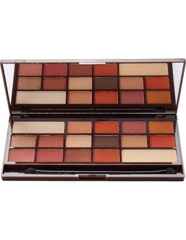 MAKE UP REVOLUTION Chocolate Orange Paleta De Sombras 22 g - Tonos Cálidos Y Vibrantes