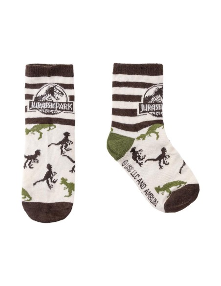 Pack Calcetines Jurassic Park 5 Piezas Talla 23/26 Infantil - CERDA