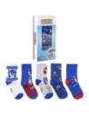 Cerda Pack Calcetines Sonic 5 Piezas Talla 27-30 Infantil Multicolor