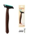 Filomatic Pack de 300 Cuchillas de Afeitar Filo2 Negro, Marrón y Verde para Hombre