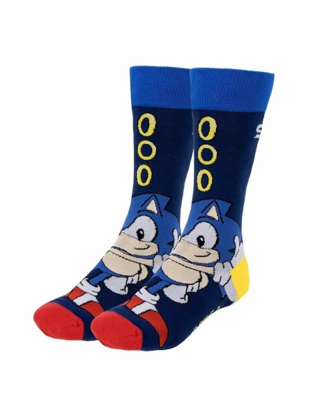 Pack Calcetines Sonic 3 Piezas Talla 40-46 | CERDA | Comodidad y Estilo