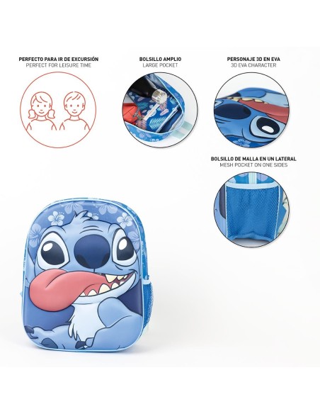 cerda_mochila_infantil_3d_stitch_color_azul_para_niños_8445484370140_barato
