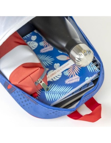 Mochila Infantil CERDA 3D Spiderman Marvel 31 cm Color Azul - Kiwiku