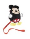 Cerda Mochila Guardería Con Arnés Mickey Mouse Negra 9x20x27 Cm Infantil