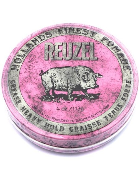 REUZEL Pomada Rosa En Aceite Fijación Fuerte 35 Gr - Control Y Brillo Medio