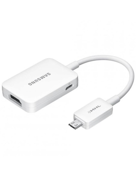Samsung O8ETH10FAUWEG - Adaptador MHL 11-pin a HDMI para Samsung Galaxy S4/SIII/Note II, blanco: Samsung: Kiwiku.com: Electróni
