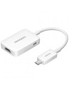 Samsung o8eth10fauweg - adaptador mhl 11-pin a hdmi para samsung galaxy s4/siii/note ii, blanco