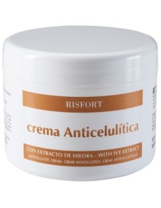 Risfort Crema Anticelulítica Con Extracto de Hiedra 500 Ml  Reafirmante y Reductora