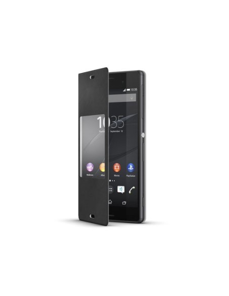 Sony O3SCR26B - Funda smart para Sony Xperia Z3 Compact, negro: Kiwiku.com: Electrónica