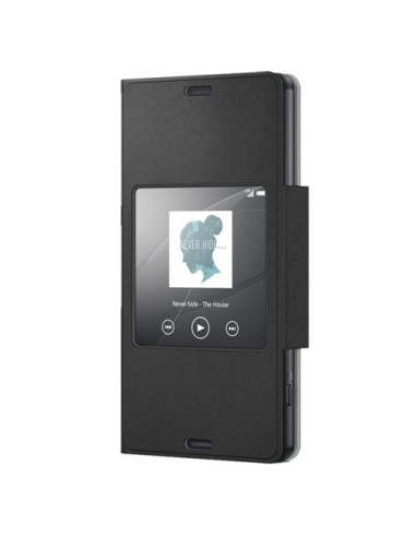 Sony O3SCR26B - Funda smart para Sony Xperia Z3 Compact, negro: Kiwiku.com: Electrónica