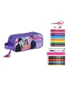 Violetta butterflies * portatodo triple lleno 34 piezas
