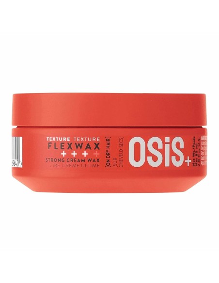 SCHWARZKOPF Osis+ Flexwax Cera Moldeadora 85 Ml - Fijación Fuerte y Brillo Natural