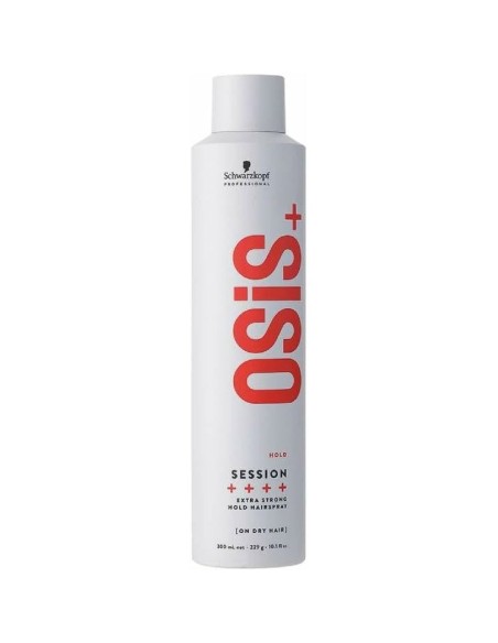 SCHWARZKOPF Osis+ Session Laca De Fijación Extra Fuerte 300 Ml - Fijación Profesional
