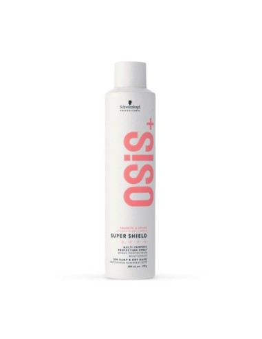 SCHWARZKOPF Osis+ Super Shield Spray Protector Capilar 300 Ml - Protección Térmica y Brillo