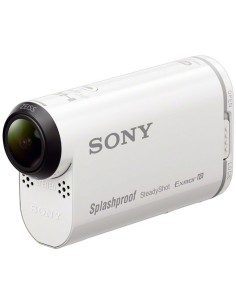 Sony Action Cam HDR-AS200VR - Videocámara deportiva (Full HD, resistente a salpicaduras, WI-FI, NFC, GPS y kit de mando a dista