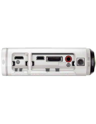 Sony Action Cam HDR-AS200VR - Videocámara deportiva (Full HD, resistente a salpicaduras, WI-FI, NFC, GPS y kit de mando a dista