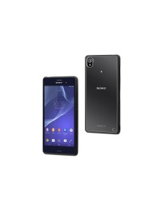Kiwiku.com: Made for Xperia MyFrame - Funda bi-material para Sony Xperia Z3, negro y transparente - Electrónica