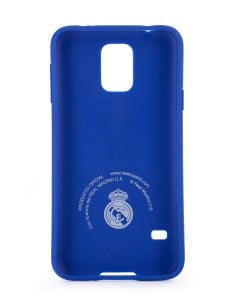 Kiwiku.com: Real Madrid RMCT003 - Funda TPU para Samsung Galaxy S5, con escudo color, blanco - Electrónica 2