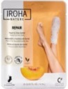 Iroha Nature Peach Foot Mask Socks Repair Mascarilla para Pies Hidratante y Reparadora