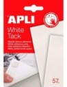 Apli Masilla Adhesiva Blanca 57g Reutilizable para Fijación Temporal