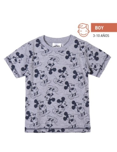 cerda_camiseta_corta_single_jersey_punto_mickey_talla_10_años_infantil_gris_100%_algodón_8445484110401_barato