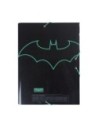 Cerdá Carpeta Escolar Batman Negra 24x34 Cm Unisex