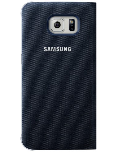 Samsung Flip Wallet - Funda de tela para Samsung Galaxy S6, color negro: Kiwiku.com: Electrónica