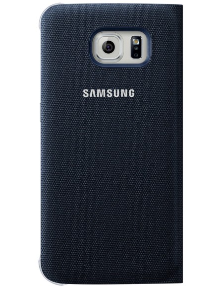 Samsung Flip Wallet - Funda de tela para Samsung Galaxy S6, color negro: Kiwiku.com: Electrónica