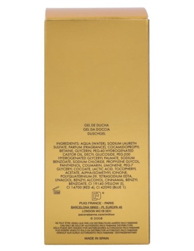 PACO RABANNE 1 Million Gel De Ducha Para Hombre 150 Ml - Kiwiku