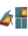 Funda flip wallet azul samsung galaxy note 3