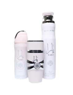 lattafa_yara_gift_set_100ml_edp_+_50ml_hair_spray_+_200ml_perfumed_spray_para_mujer_6290360598727_oferta
