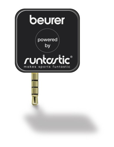 Beurer PM200 - Dispositivo pulsómetro para smartphones, con receptor, banda pectoral, funda, color negro: Kiwiku.com: Deportes