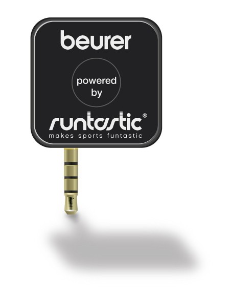 Beurer PM200 - Dispositivo pulsómetro para smartphones, con receptor, banda pectoral, funda, color negro: Kiwiku.com: Deportes