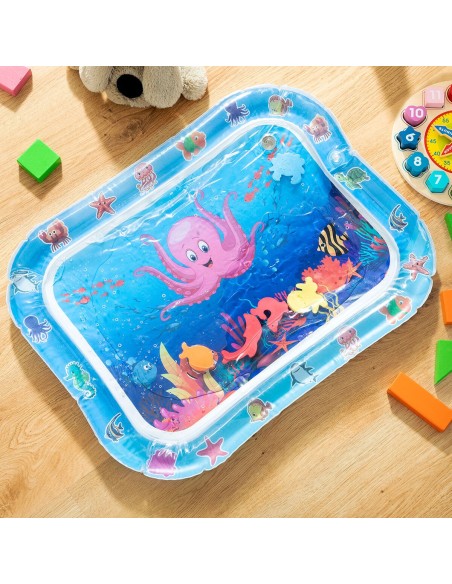 INNOVAGOODS Alfombra De Juegos Inflable Con Agua Para Bebés Wabbly - Kiwiku