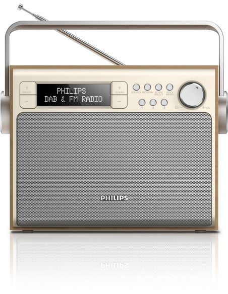 Philips AE5020/12 - Radio (3 W, pantalla LCD, DAB+), marrón - Electrónica - Kiwiku.com