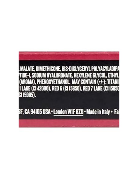 BUXOM Va Va Plump Shiny Liquid Lipstick Wine Me - Labial Brillante de Larga Duración