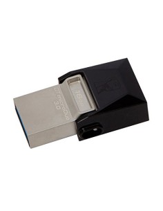 Kingston DataTraveler microDuo - Memoria USB 3.0 de 16 GB (Micro USB, 5 V) negro: Kiwiku.com: Informática