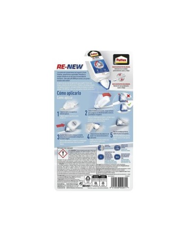 Pattex Silicona Re-new Blanco 100 G (1 Pieza)