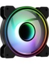 Aerocool Ventilador Interno Mirage 12 Argb 120mm Ultrasilencioso Con Diseño Infinity Mirror Rgb