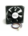 Startech.com Ventilador de Caja Fan8025pwm 2500 Rpm Ø 8 Cm Con Conexión Molex 4-pin Negro