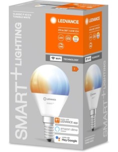 ledvance_-_smart+_mini-ball_40w/2700-6500_frosted_e14_wifi_regulable 2